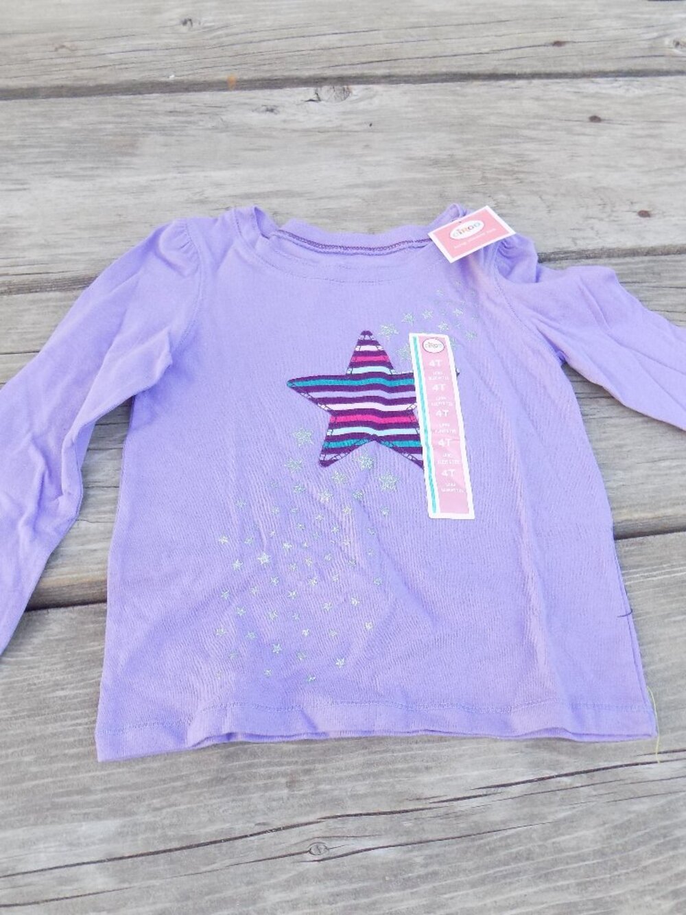 CIRCO STAR  Long Sleeved Top Sz 4